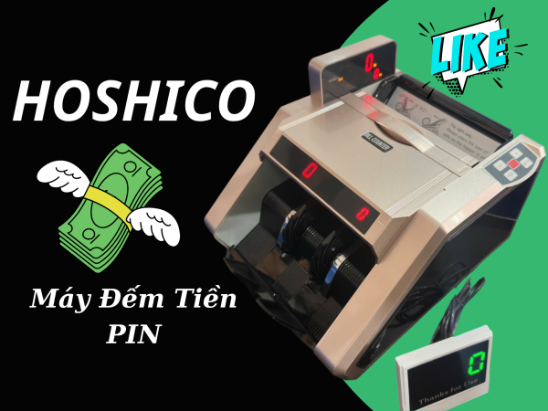 Máy Đếm Tiền Pin Sạc