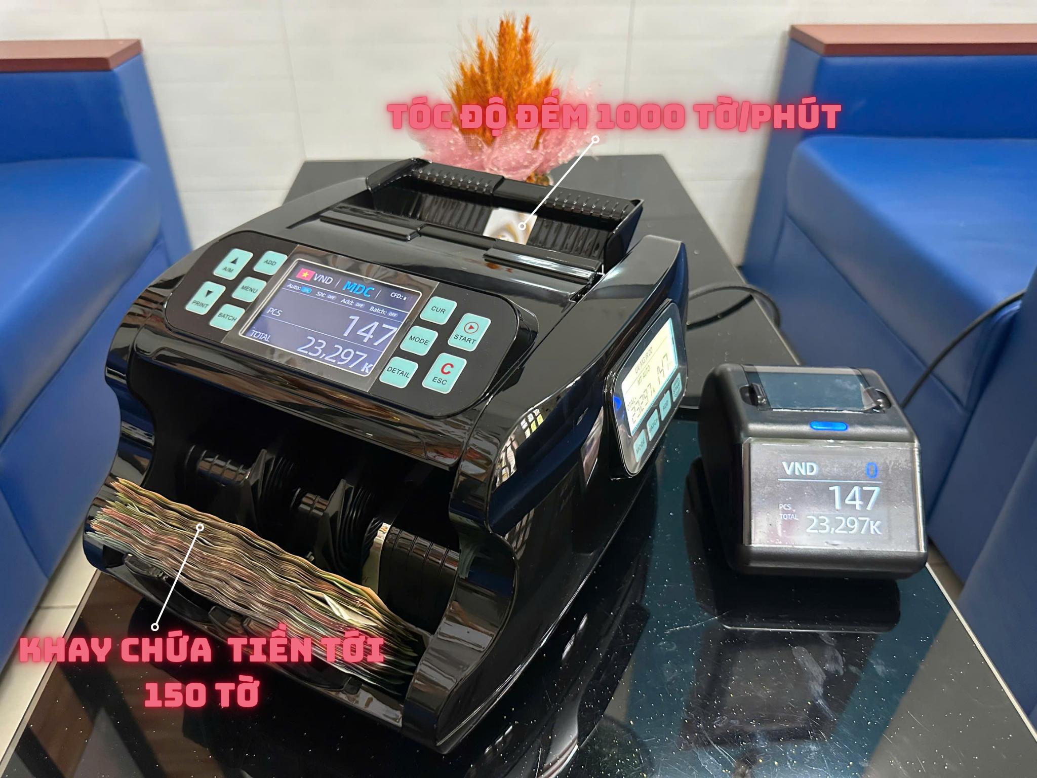 Thông tin cơ bản máy đếm tiền Hoshico 888