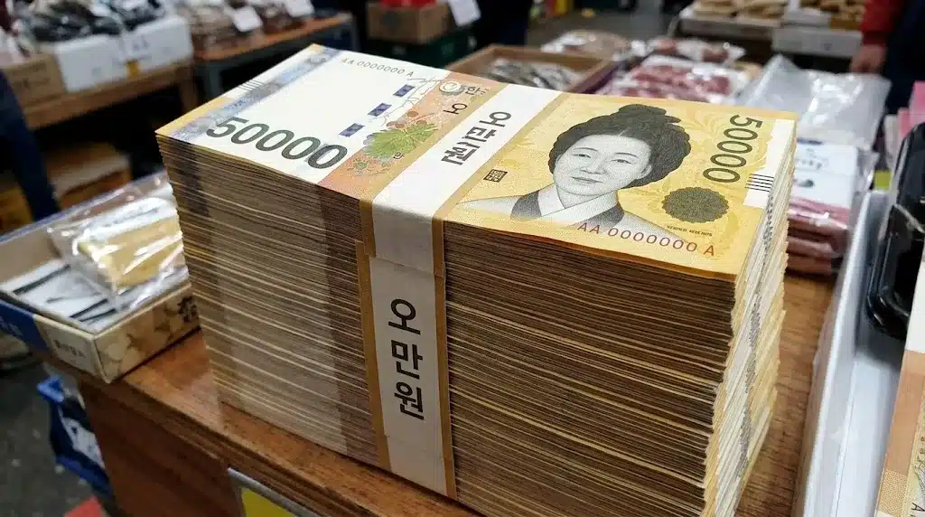 Tỷ giá Won KRW - Các mệnh giá tiền Won Hàn Quốc 50K KRW