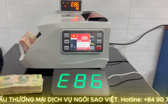 Hướng dẫn sử dụng máy đếm tiền Hoshico tại nhà 7979
