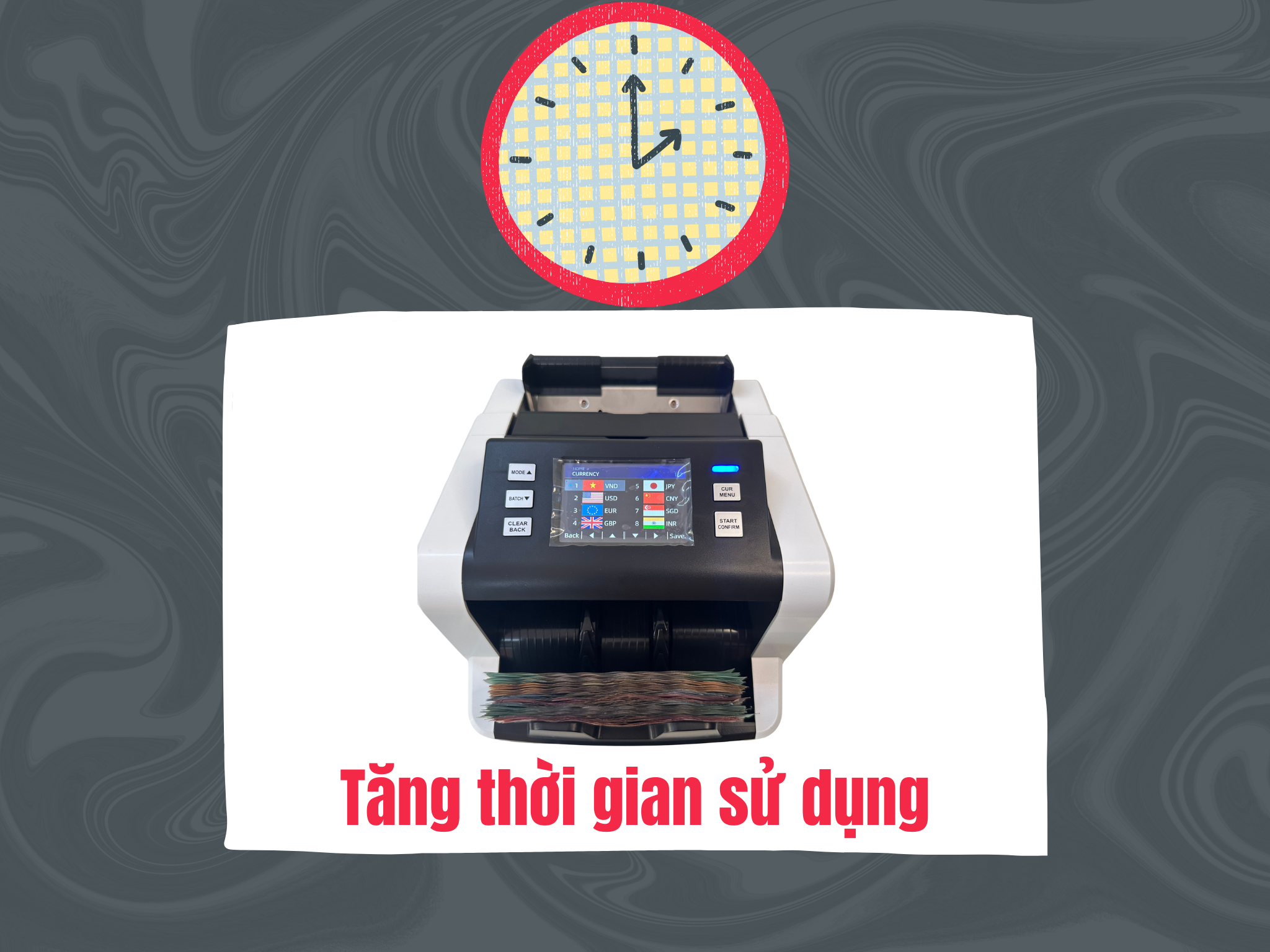 Bảo trì máy đếm tiền