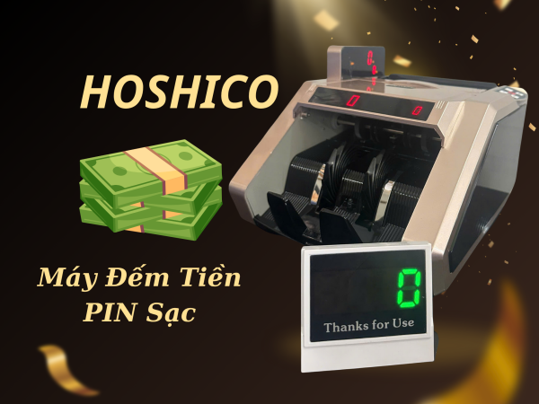 Máy đếm tiền Pin sạc