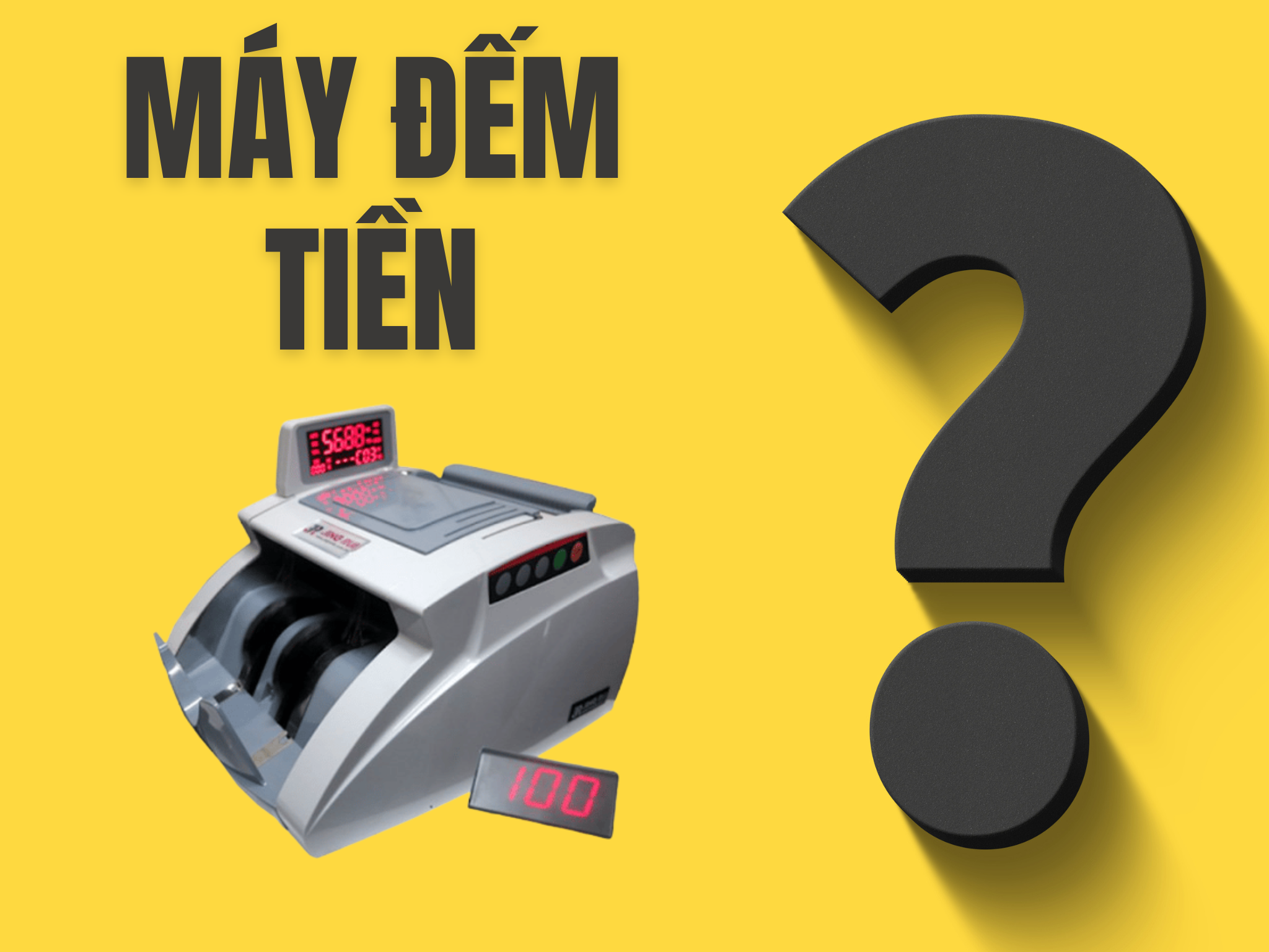 Máy đếm tiền có tốn điện không