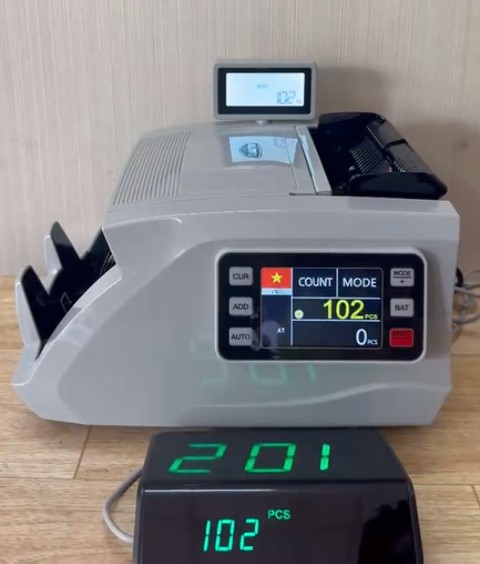 Hướng dẫn sử dụng máy đếm tiền Hoshico tại nhà Hoshico 7979