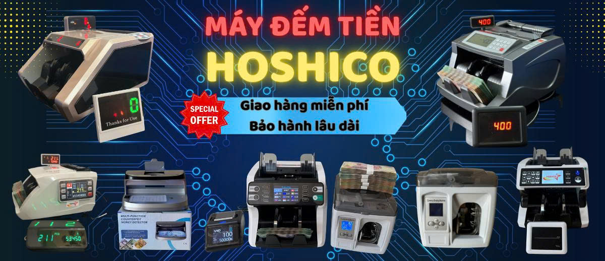 máy đếm tiền hoshico