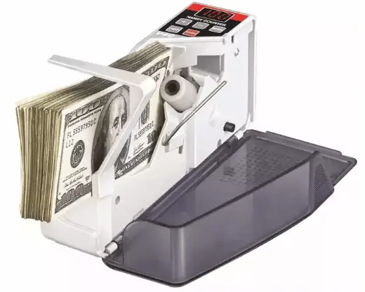 Máy đếm tiền mini v40