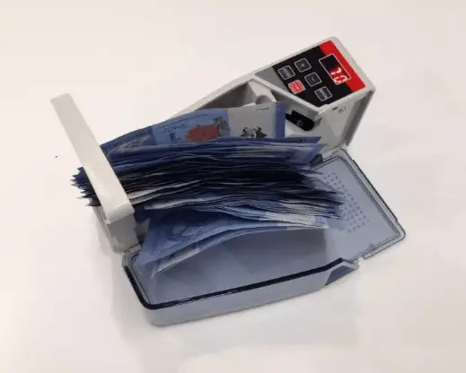 Máy đếm tiền mini cầm tay v40