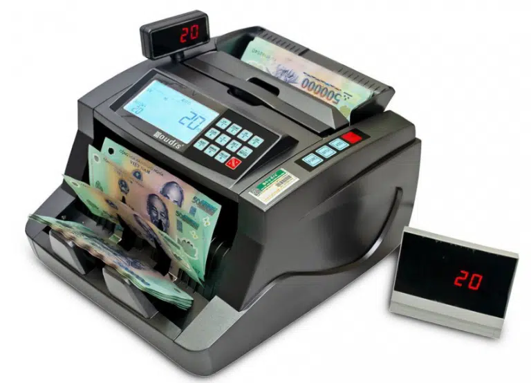 Máy đếm tiền chính hãng là gì? Nguồn gốc và vai trò của máy đếm tiền oudis 3400c
