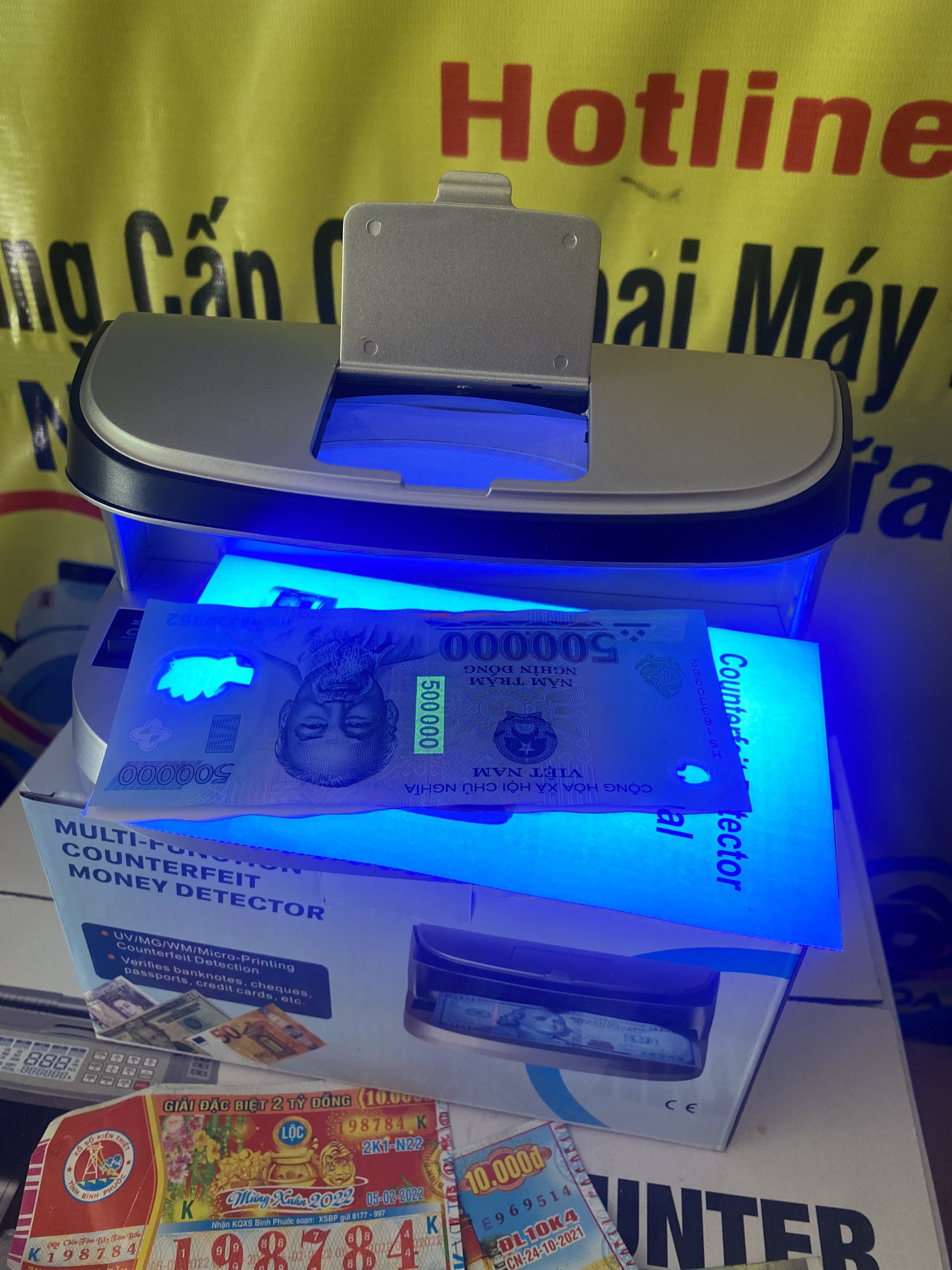 Máy soi tiền giả Polymer