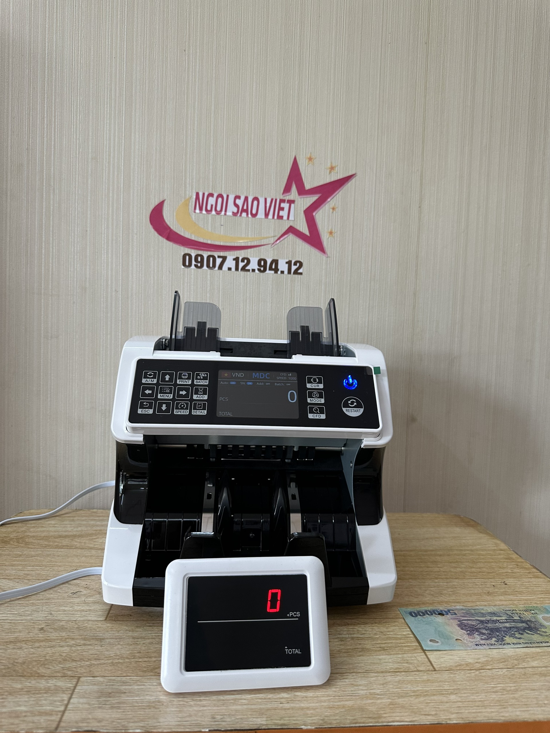 Máy đếm tiền gia đình