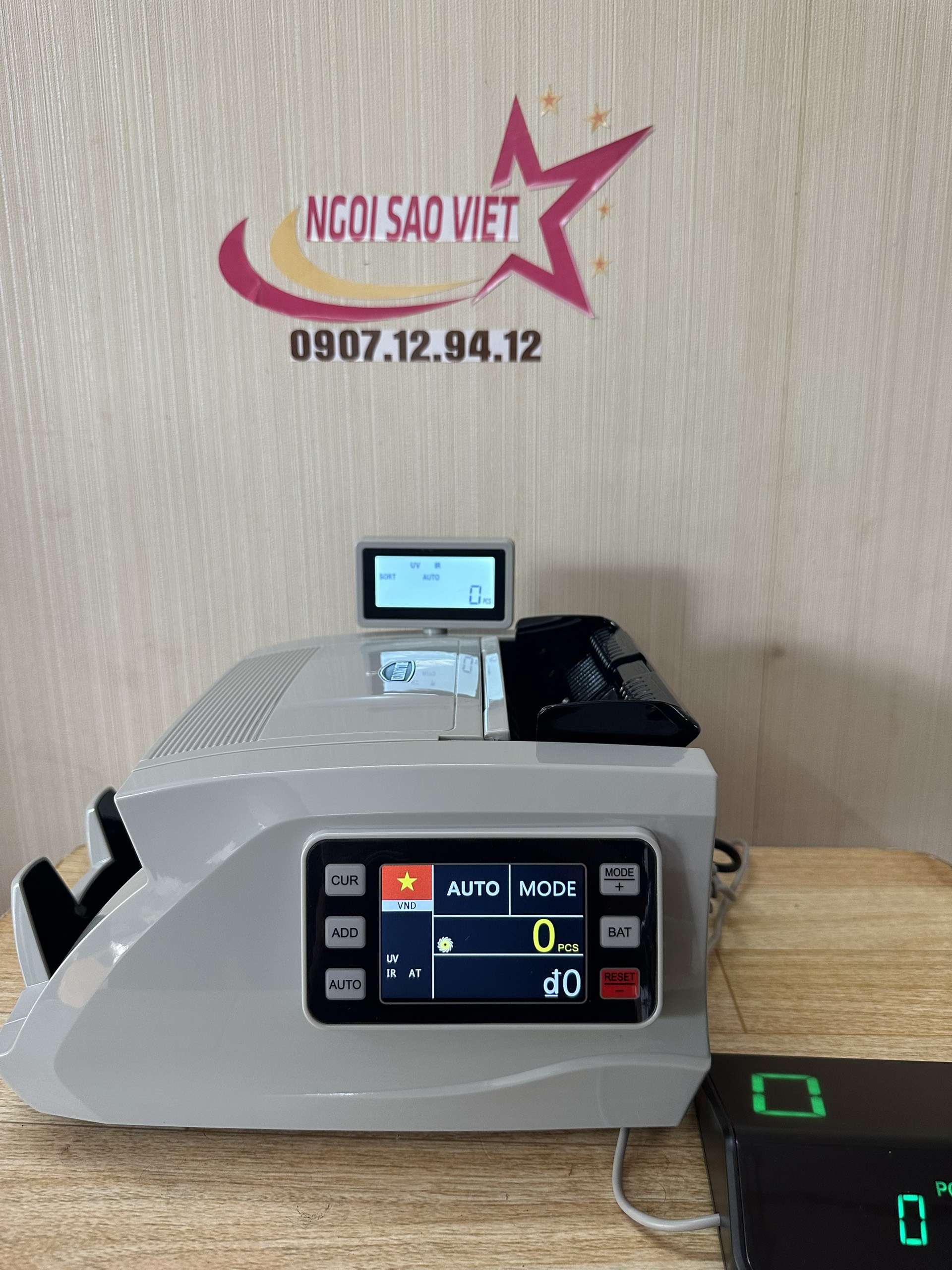 Hướng dẫn sử dụng máy đếm tiền Hoshico tại nhà model 7979