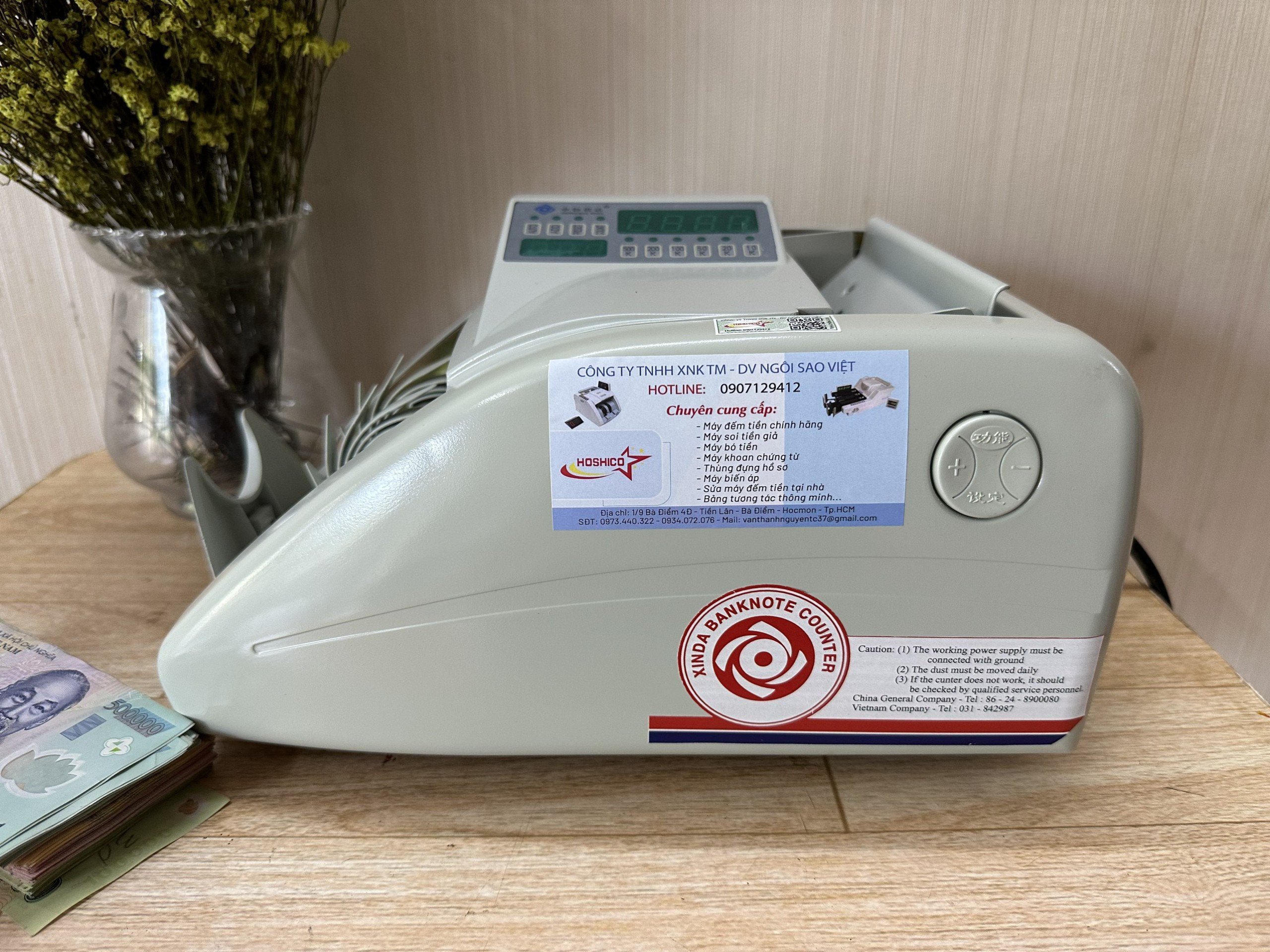 máy đếm tiền 