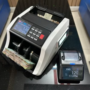 máy đếm tiền Hoshico Pin Sạc 8686
