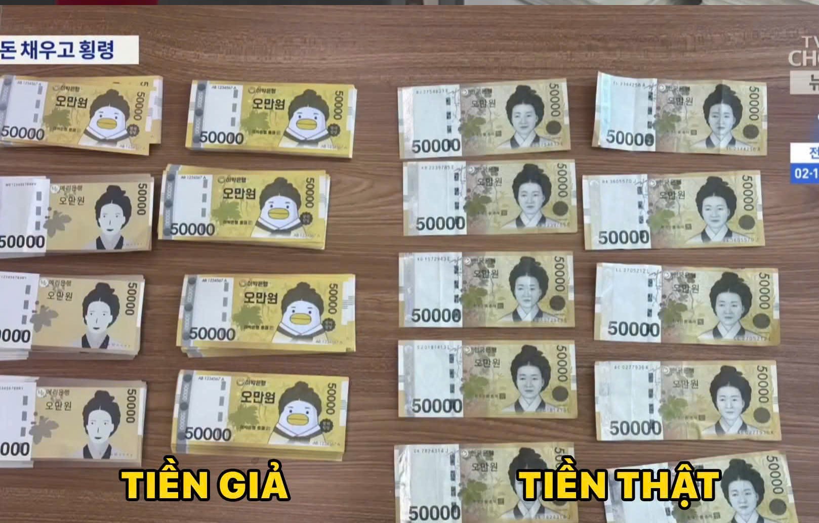 Tỷ giá Won KOREA - Các mệnh giá tiền Won Hàn Quốc KRW thật và giả